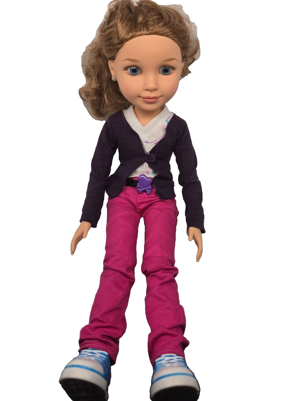 BFC Ink Addison 18" Doll MGA Best Friends Club 2009 Brown Hair Blue Eyes Outfit